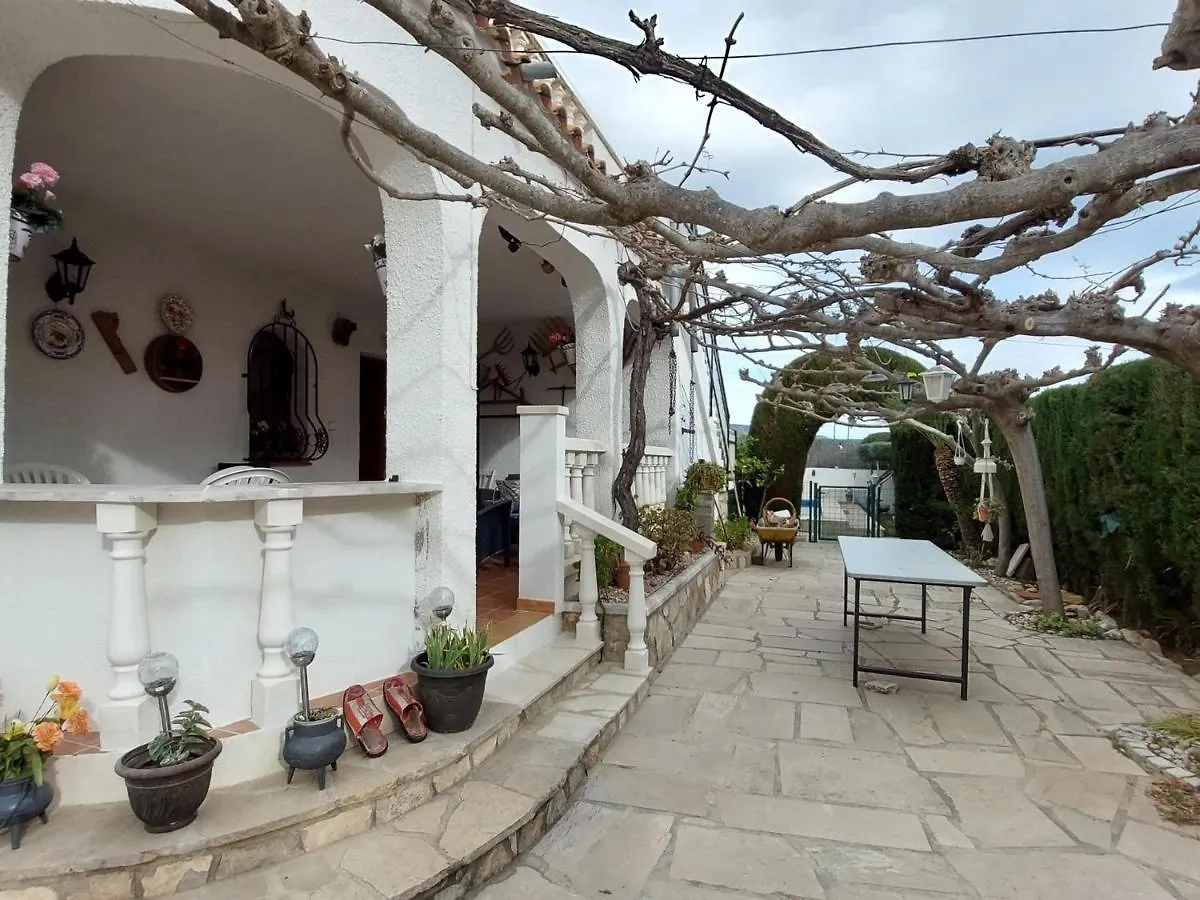 Villa En Bord De Mer Avec Piscine Privee Et Jardin A L'Ametlla De Mar, Costa Dorada - Es-221-1 Spain